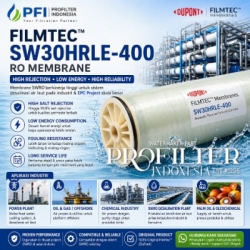 FilmTec SW30HRLE 400 RO Membrane original untuk SWRO  medium